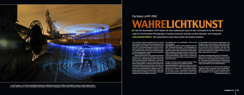 PhotoDigital-WahreLichtkunst about Light Painting Photographer JanLeonardo